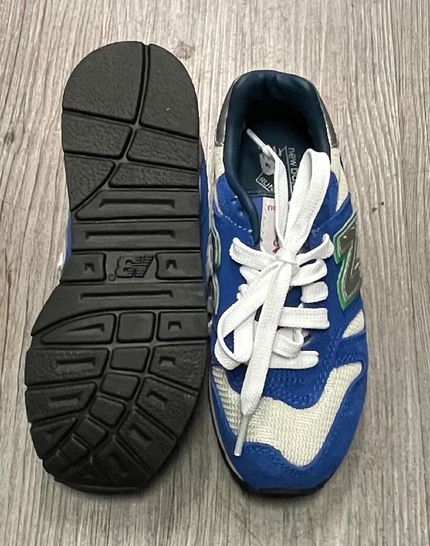 Blue New Balance Lace Up Sneaker, 12Y