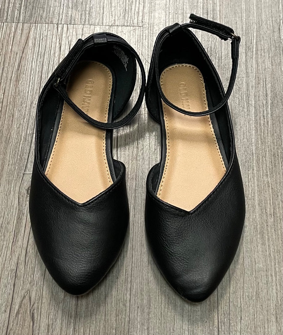 Black Old Navy Flat Shoes, 11Y