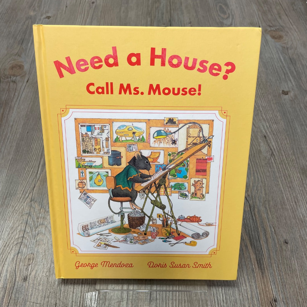 Multi Colour  Need A House? Call Ms. Mouse!, Hardcover