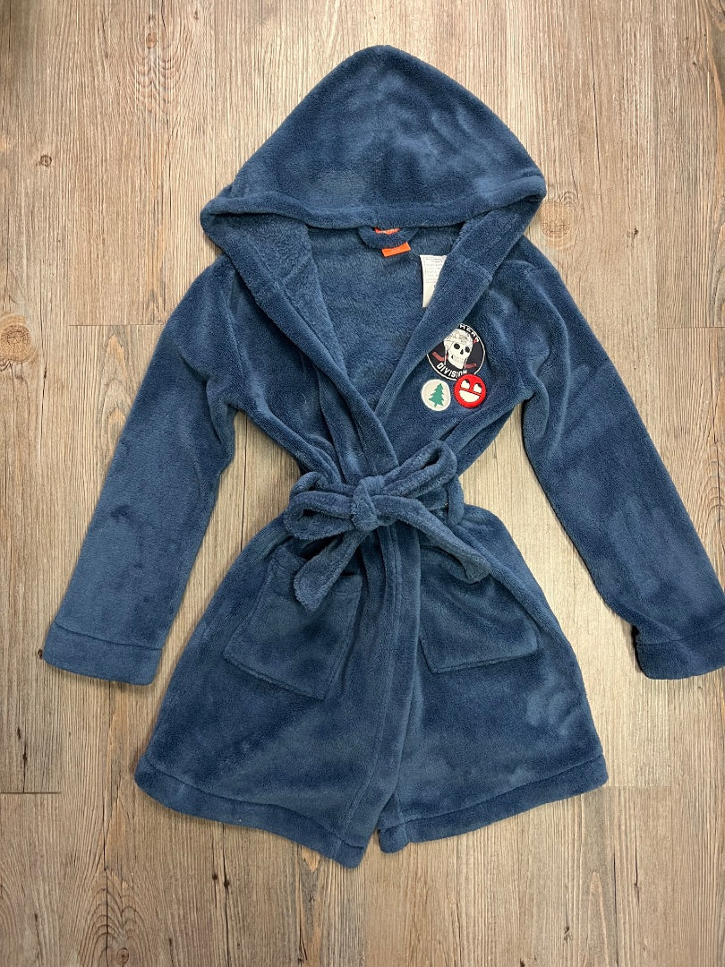 Navy Joe Fresh Northern Division Fleece Robe, 6Y