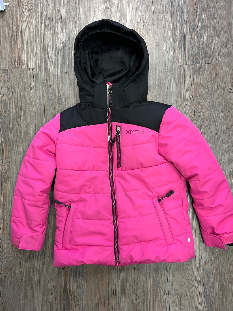 Fuchsia/Black XTMN Winter Coat, 6Y