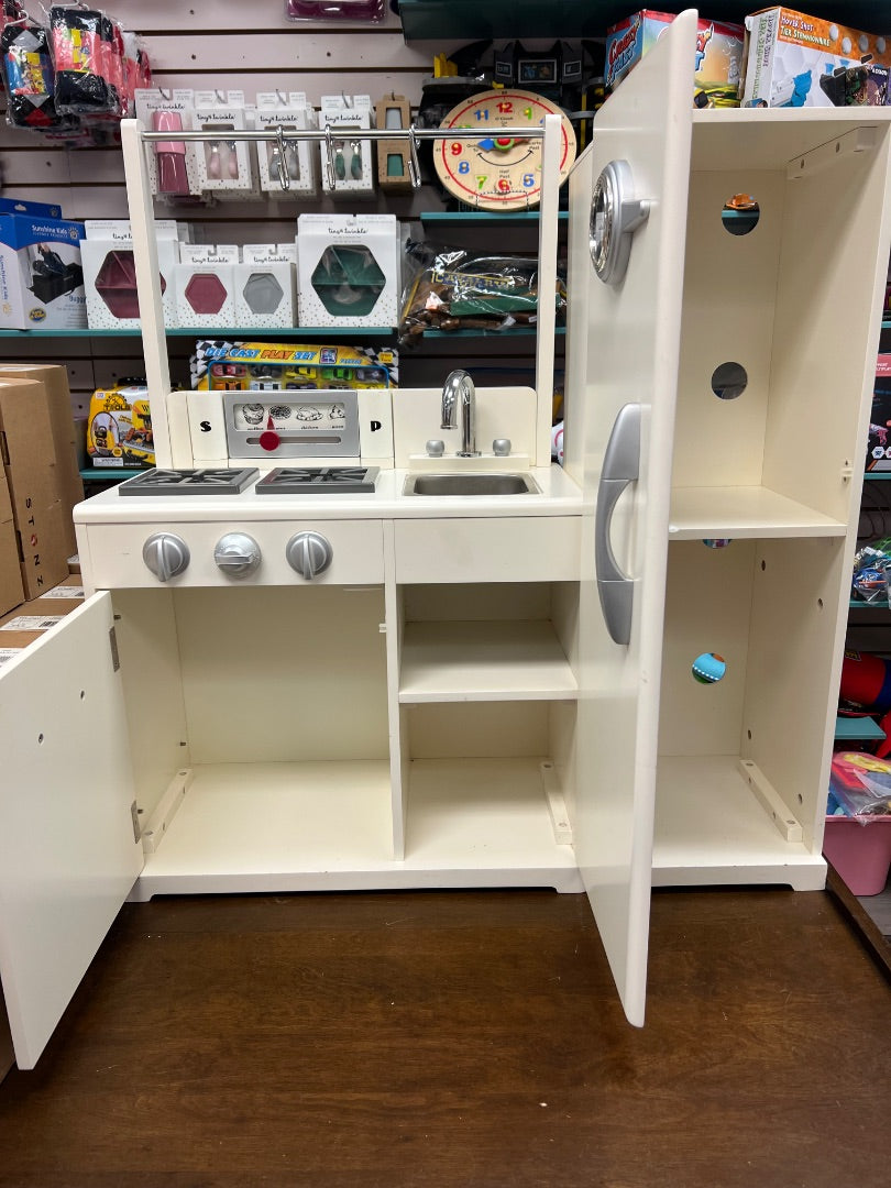 White Pottery Barn 2 Pcs Kitchen Set