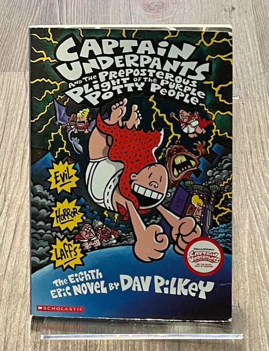 Multi Colour  Captain Underpants #8, Paperback