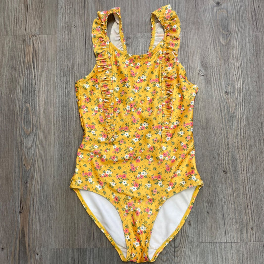 Floral H&M Onepiece Bathing Suit, 6-7Y