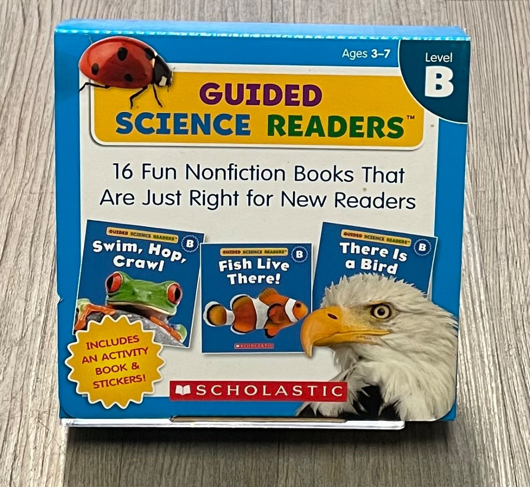 Blue Scholastic Guided Science Raders, Paperback