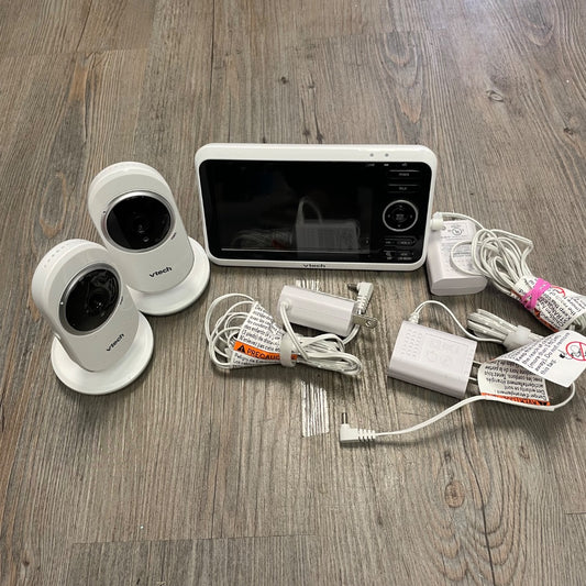 White Vtech Baby Video Monitor, Pre-owned