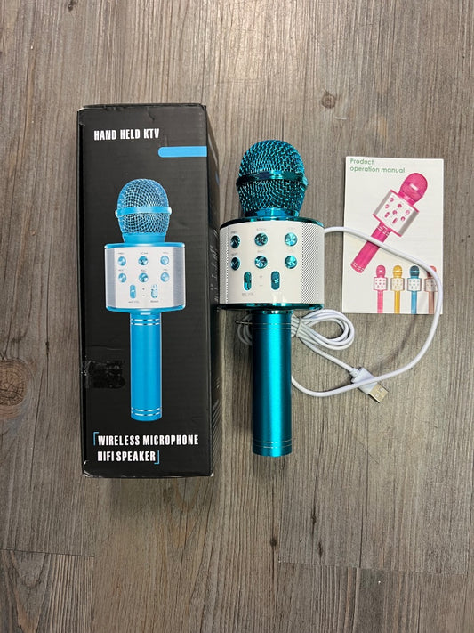 Blue  Handheld wireless Microphone