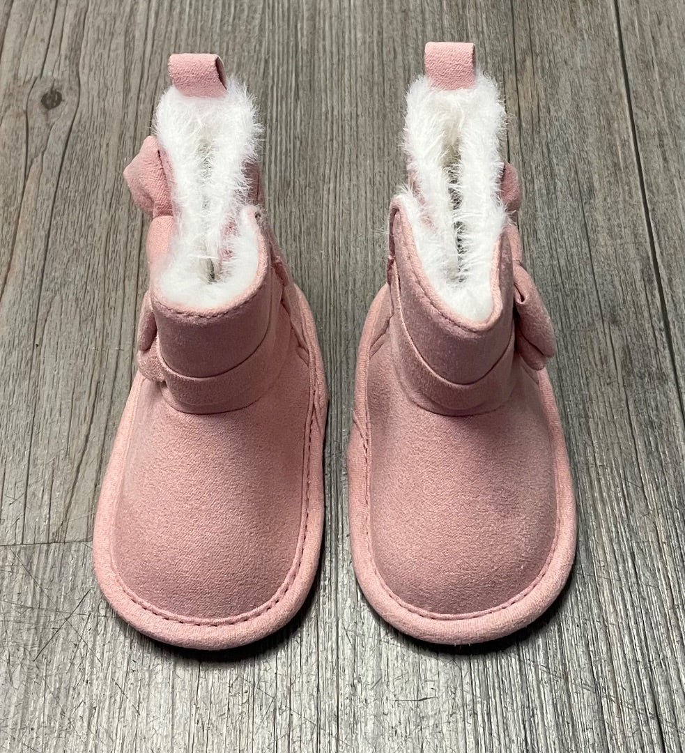 Pink Joe Fresh Fall Boots, 0-3M