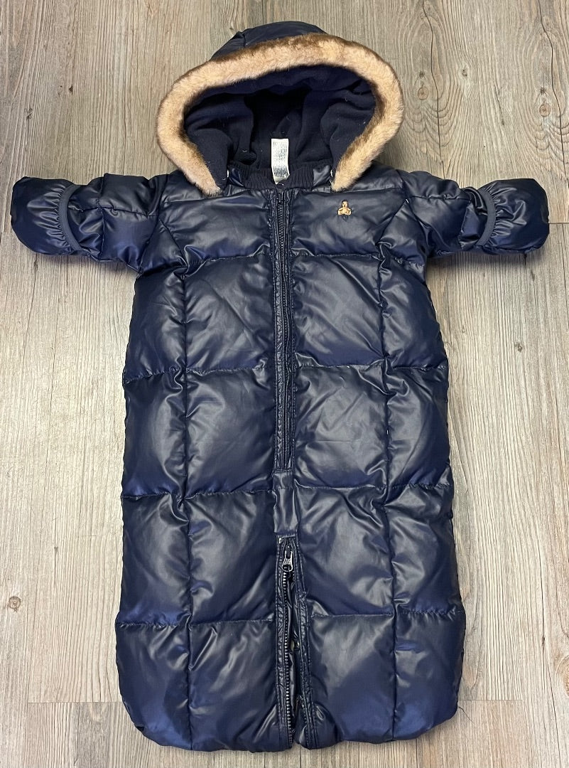 Navy Gap Bunting suit, 0-3M