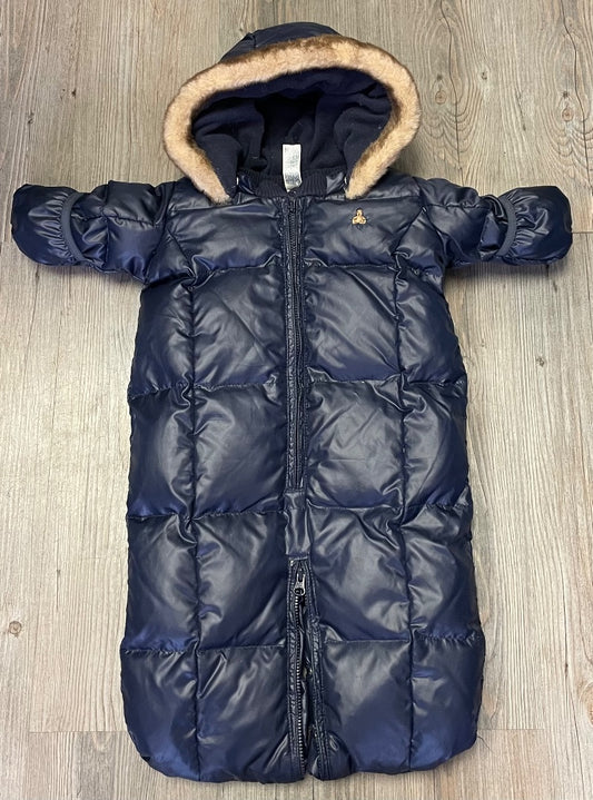 Navy Gap Bunting suit, 0-3M