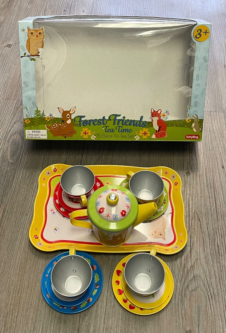 Multi Colour Schylling Forest Friends Tea Set, Pre-owned