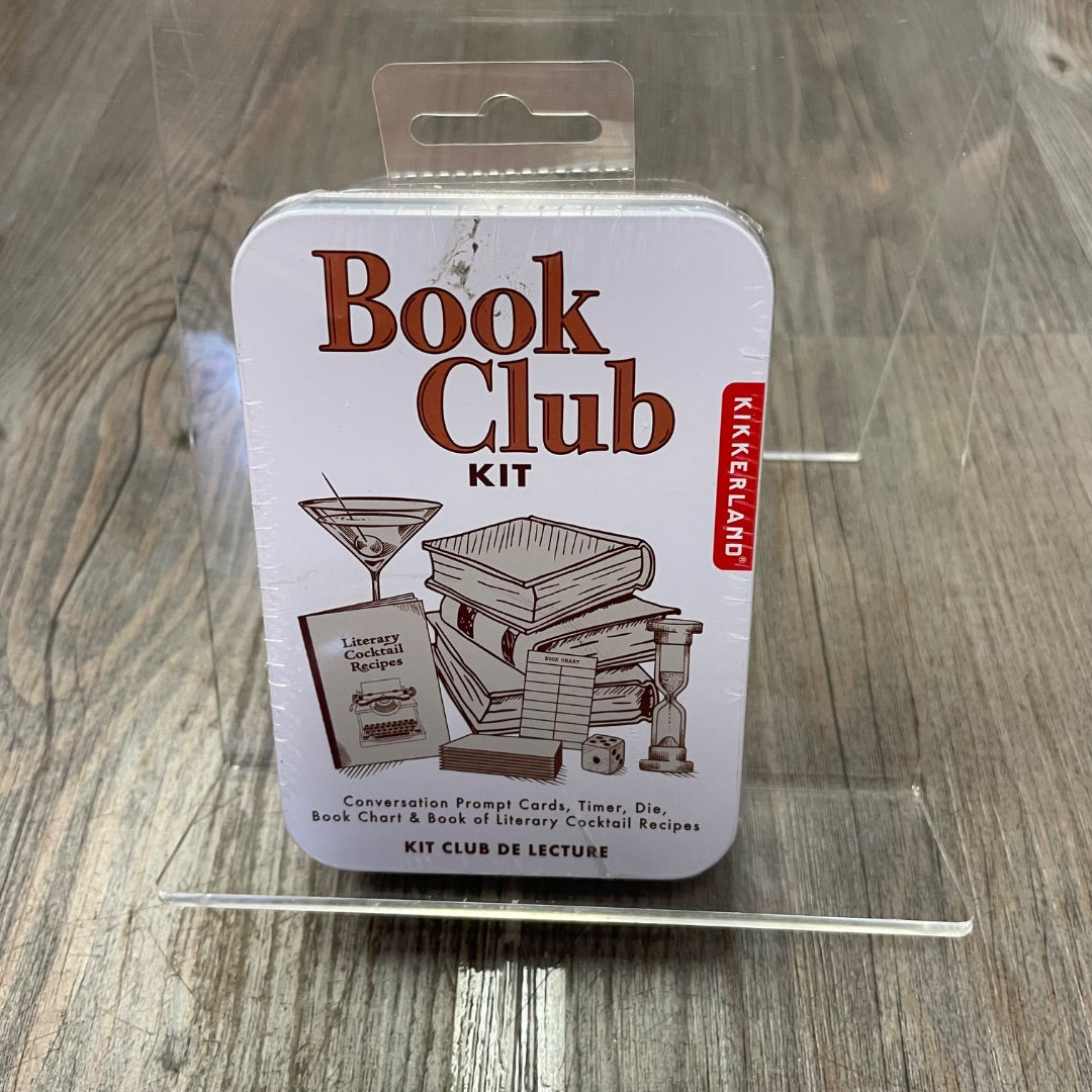 Multi Colour Kikkerland Book Club Kit, NEW!