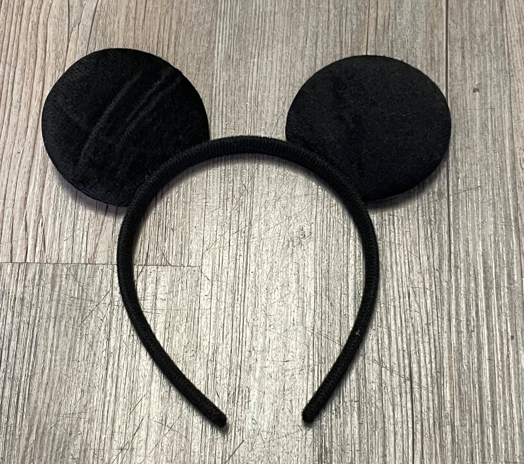Black  Mickey Headband, Pre-owned