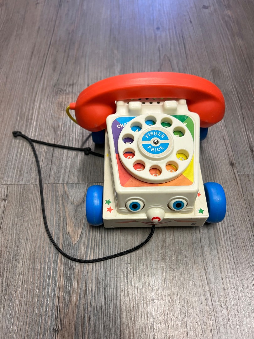 Multi Colour Fisher Price Chatter Phone, 1-5Y