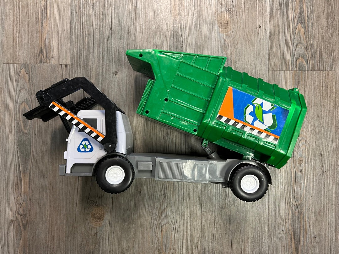 Green Fun Rise Recycling Truck, 19 inches