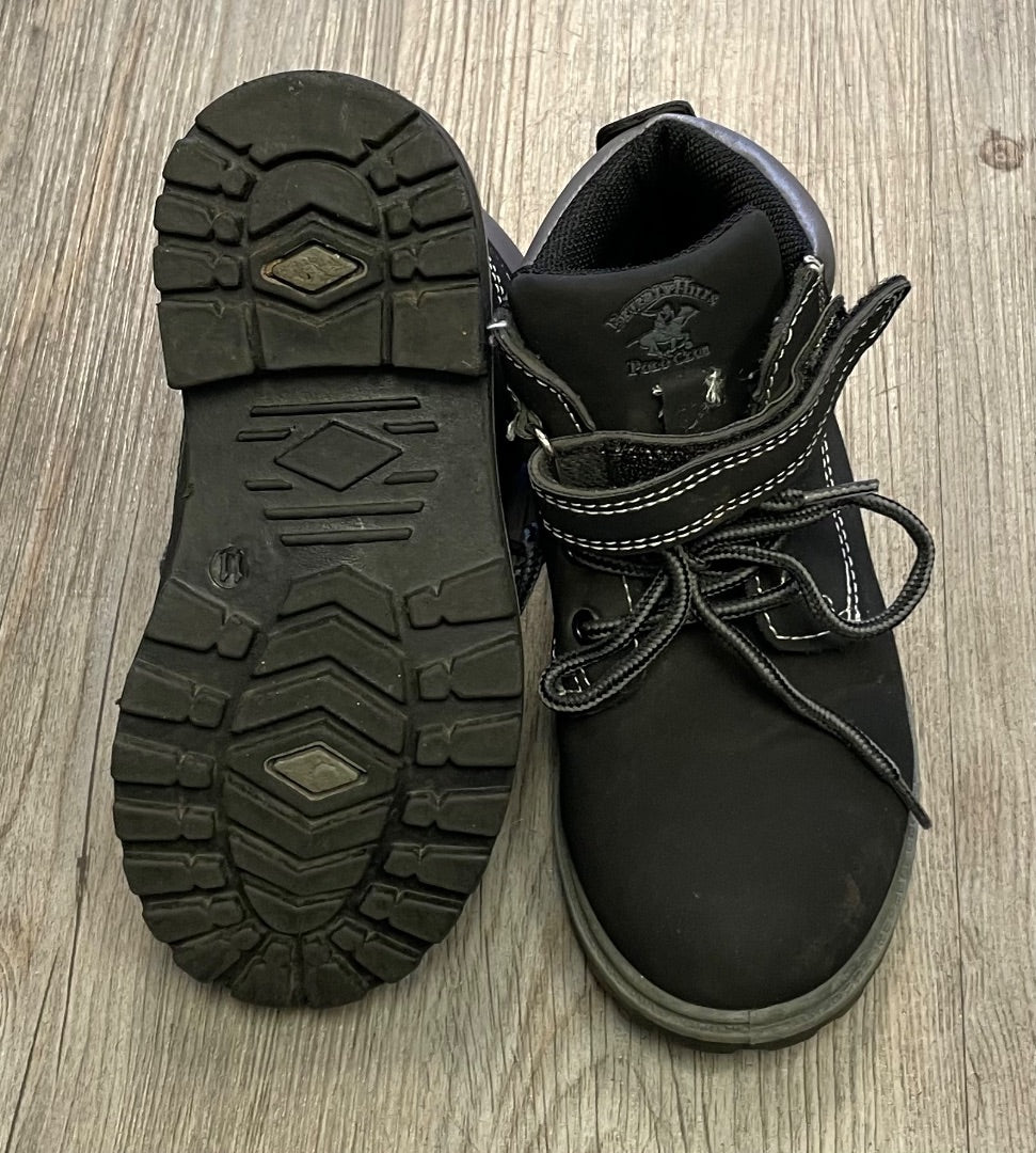 Black  Hiking Shoes, 11Y