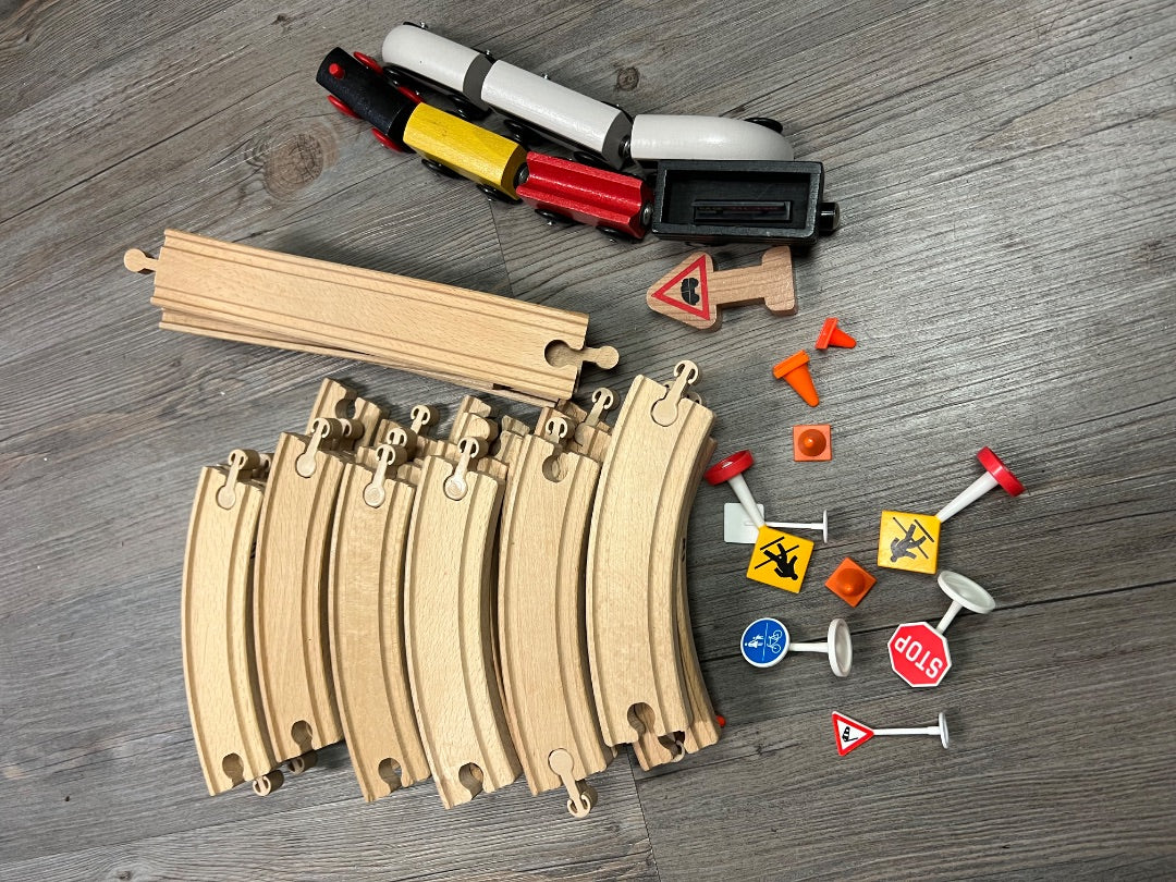 Assorted Track and Trains Set