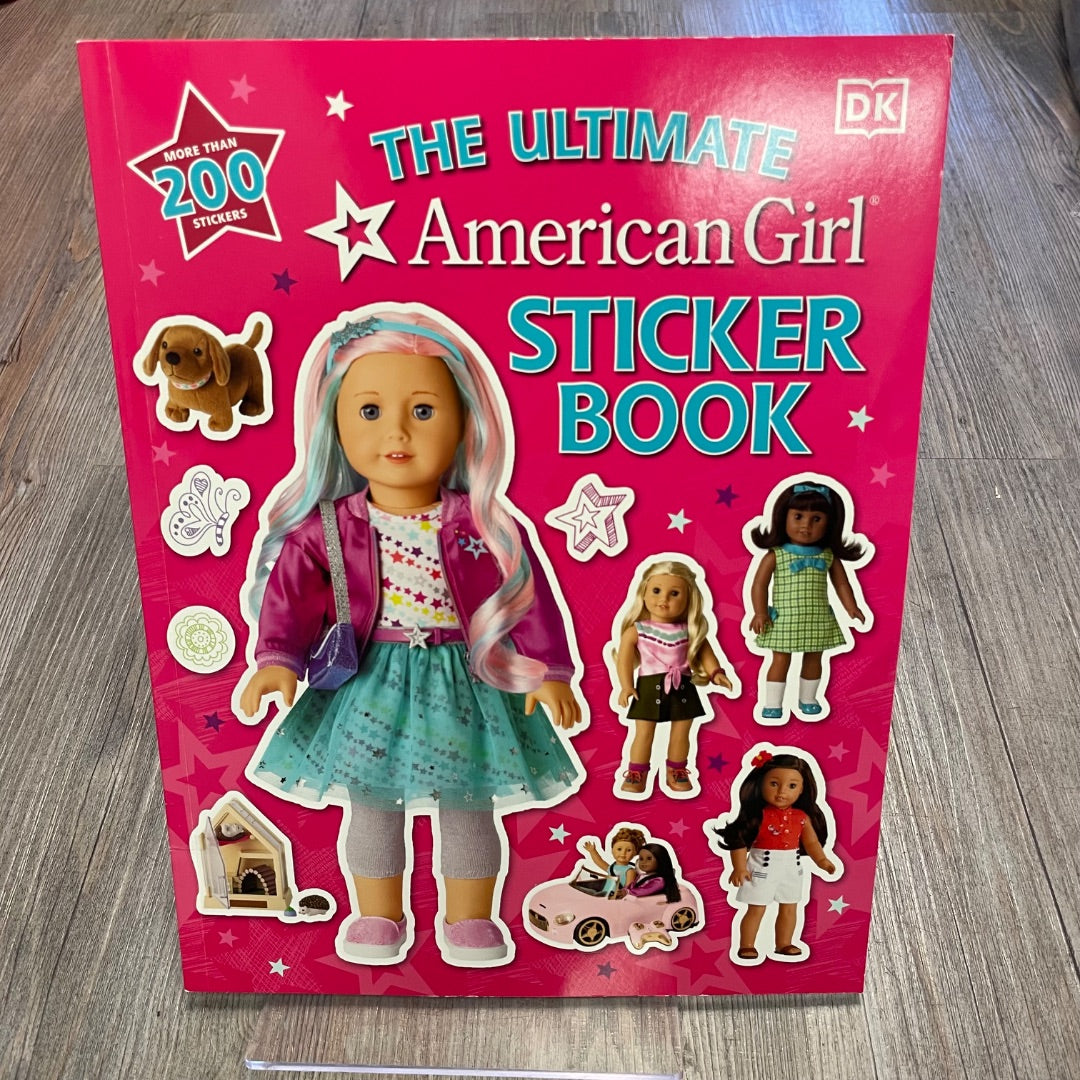 Multi Colour  American Girl Sticker Book, Paperback