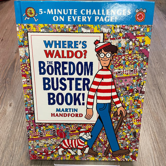 Multi Colour  Where's Waldo?  Boredom Buster, Hardcover