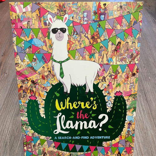 Multi Colour  Where's the Llama?, Paperback