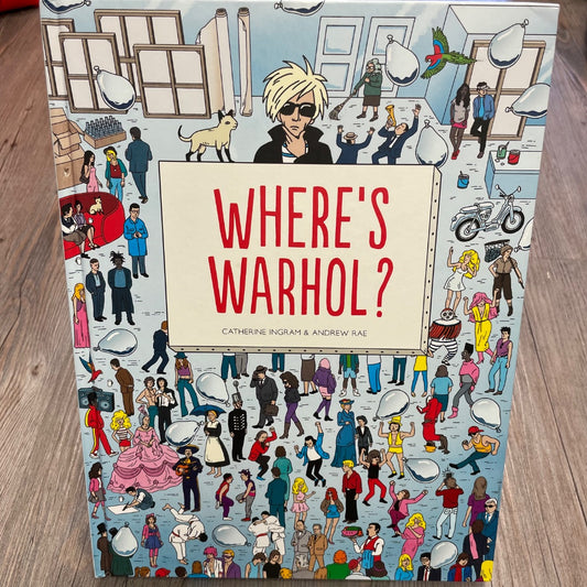 Multi Colour  Where's Warhol?, Hardcover