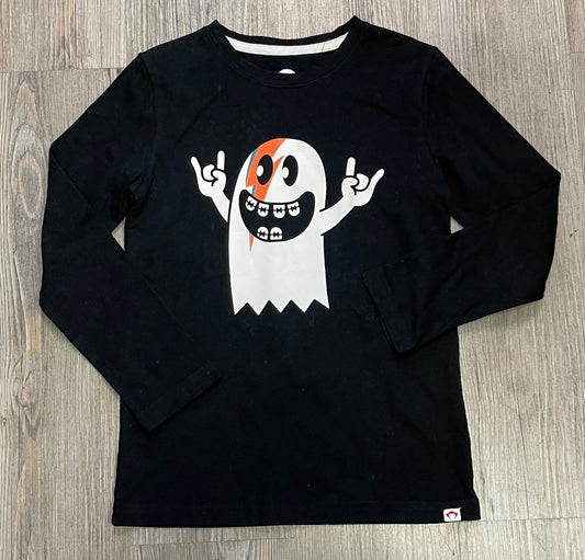 Black Appaman LS Halloween Tee, 6Y
