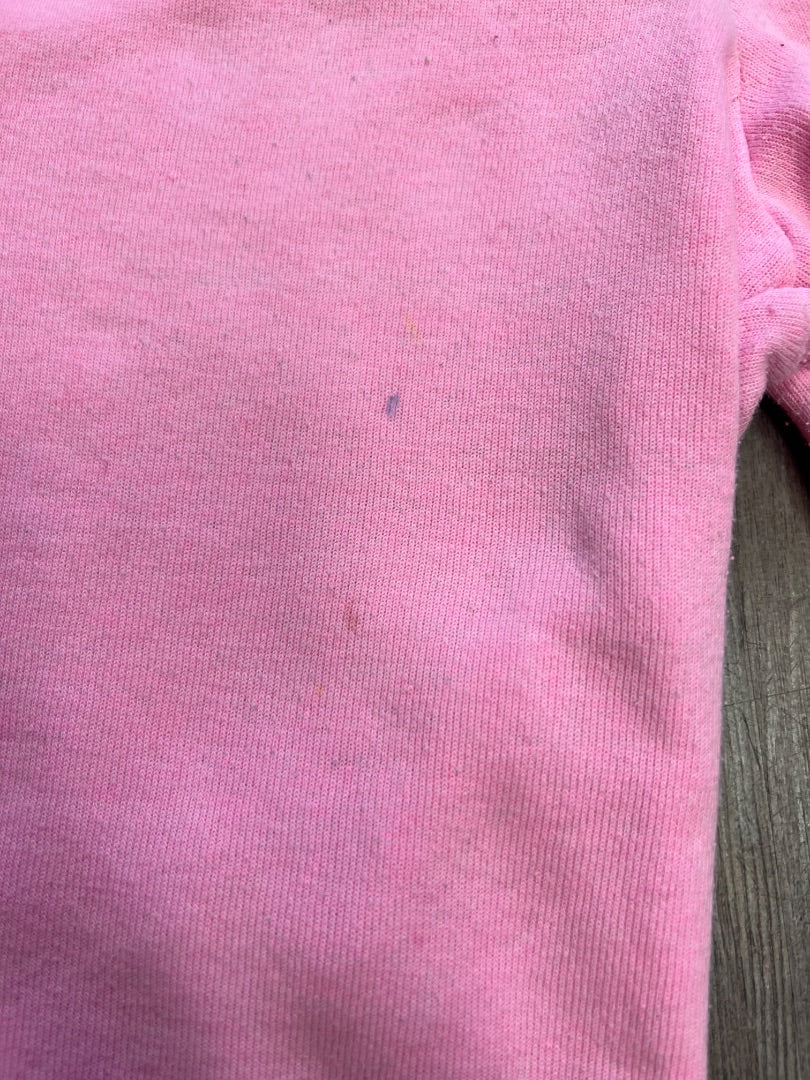 Neon Pink Aviator Nation Smiley Sweatpants, 14Y