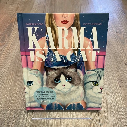 Multi Colour  Karma is a Cat, Hardcover
