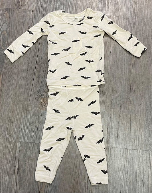 Natural Quincy Mae Bamboo PJ Set Halloween, 3-6M