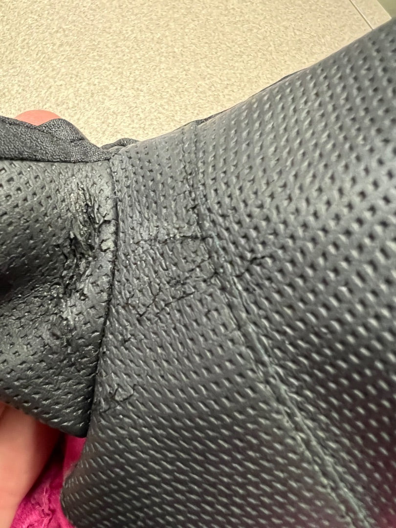 Fuchsia/Black Kombi Mittens, 6-8Y