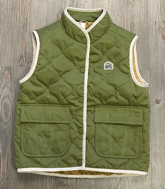 Green Noppies Quilted Vest, 3-4Y