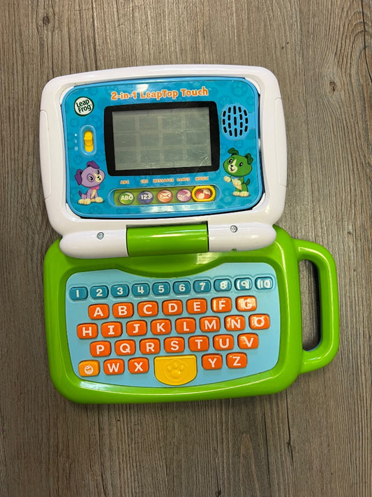 Green Leap Frog 2 in 1 Laptop Touch, Toddler