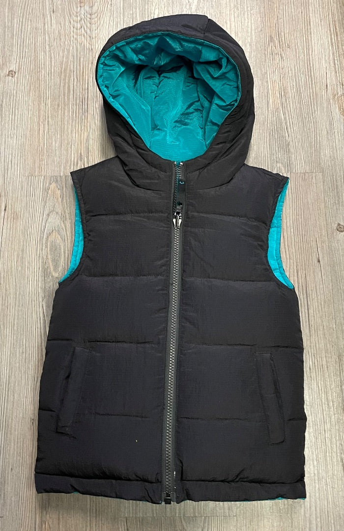 Black,Blue Appaman Reversible Vest, 6Y