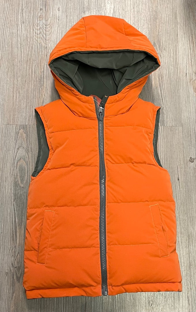 Orange, Grey Appaman Reversible Vest, 6Y