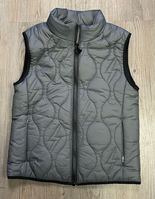 Grey Appaman Quilted Vest, 6Y