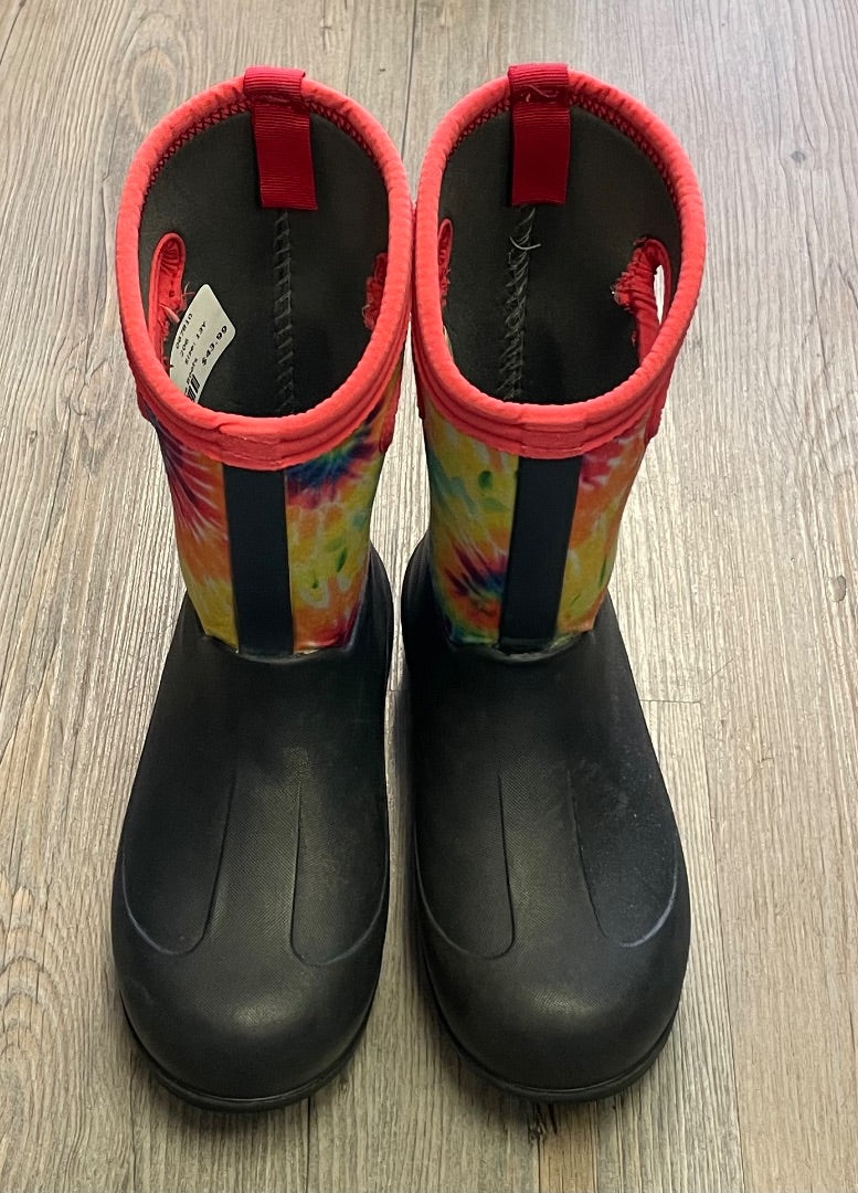 Ties Dye Bogs Winter Tie Dye Boots, 13Y