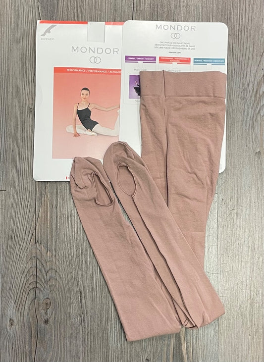 Brown Capezio Tights, 4-6Y