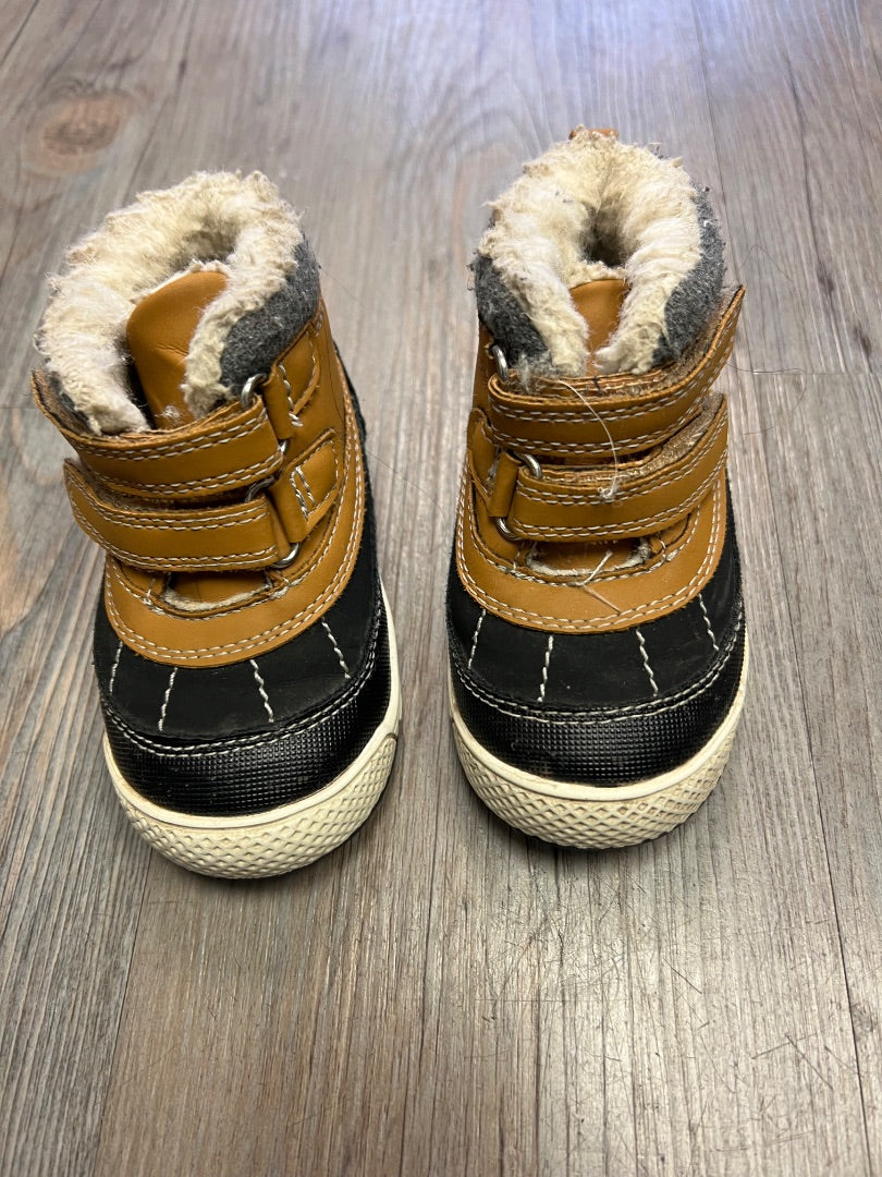 Brown Black Joe fresh Hightop Shoes, 5T