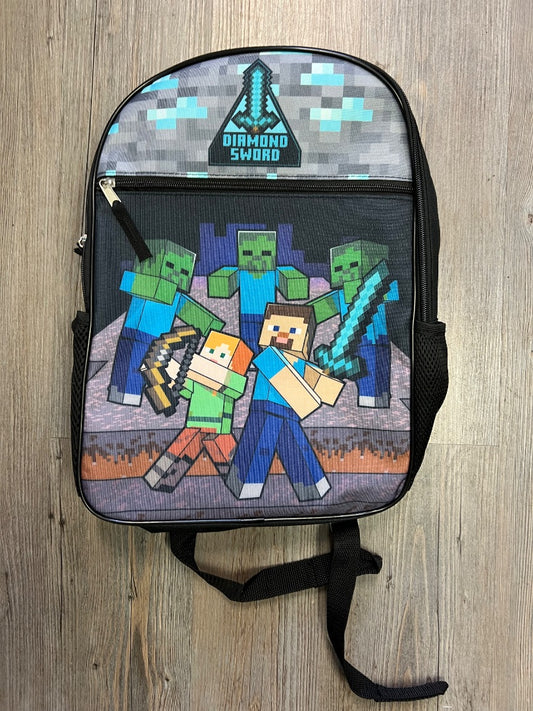Diamond Sword Minecraft Backpack