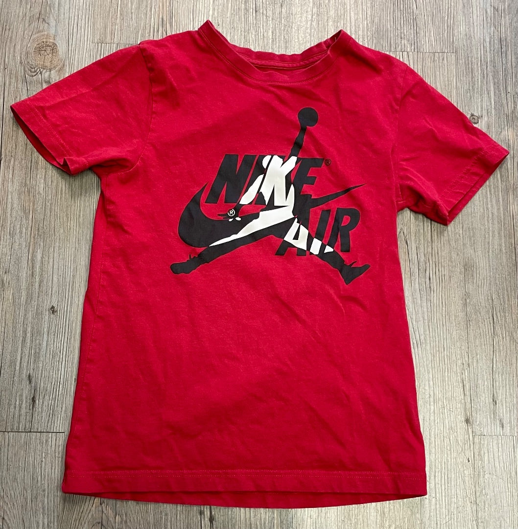 Red Jordan Tee, 10-12Y