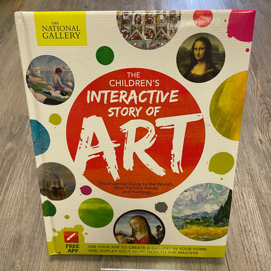 Multi Colour  The Children's Interactive Story Of Art, Hardcover