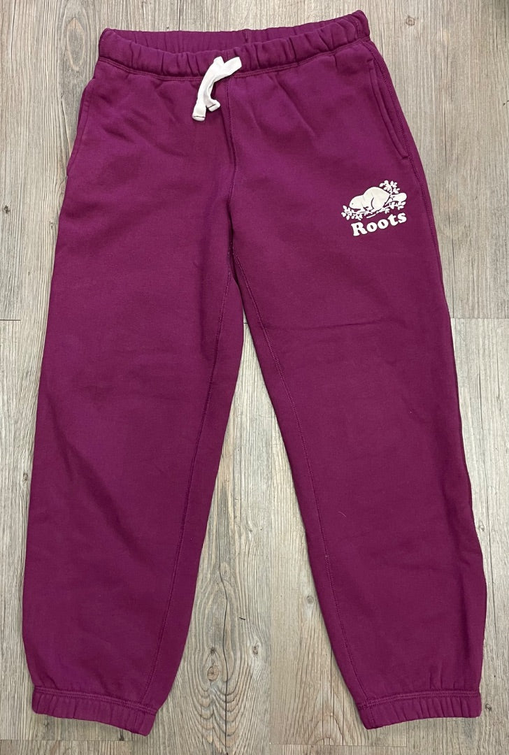 Magenta Roots Sweatpants, 10Y