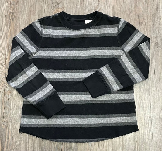 Stripe Gap LS Tee, 6-7Y