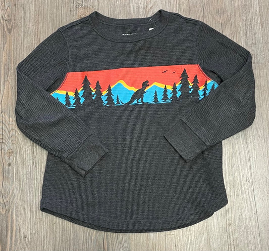 Black Old Navy LS Top, 6-7Y