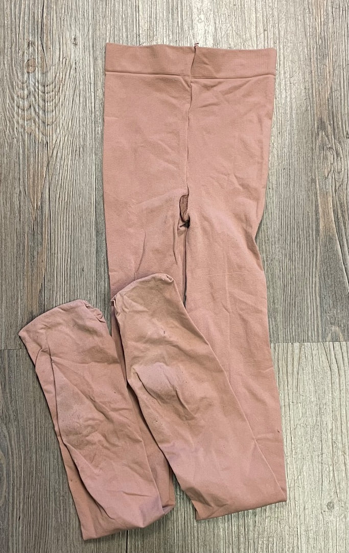 Tan Mondor Dance Tights, 8-10Y