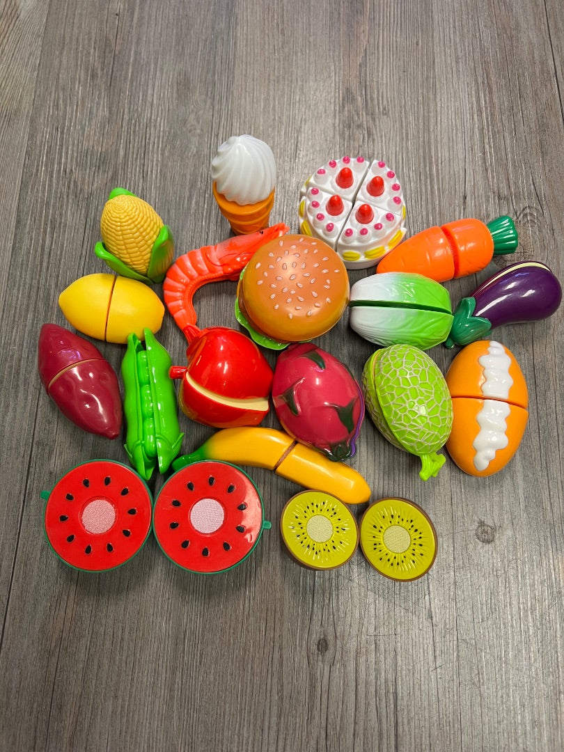 Plastic  Velcro Food Set, 40 pcs Set