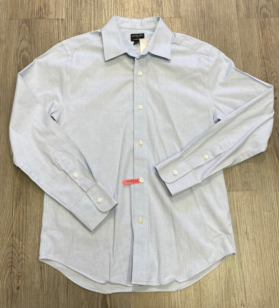 Blue Crewcuts Thompson Dress Shirt, 12Y