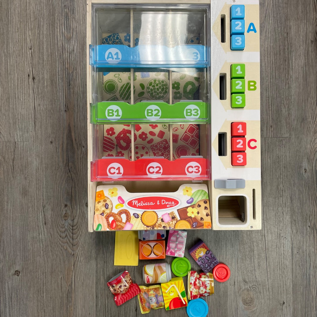 Multi Colour M&D Sort Stock Select Vending Machine Play Set, Pre-owned