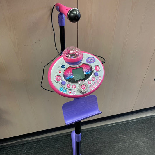 Pink Purple Vtech Kidi Star Karaoke Machine, Pre-owned