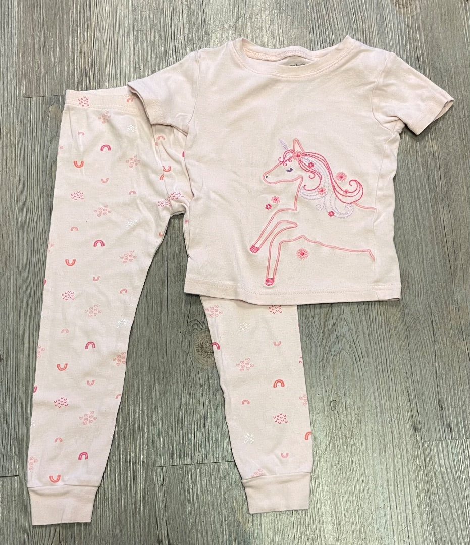 Pink Carters PJ Set, 4Y